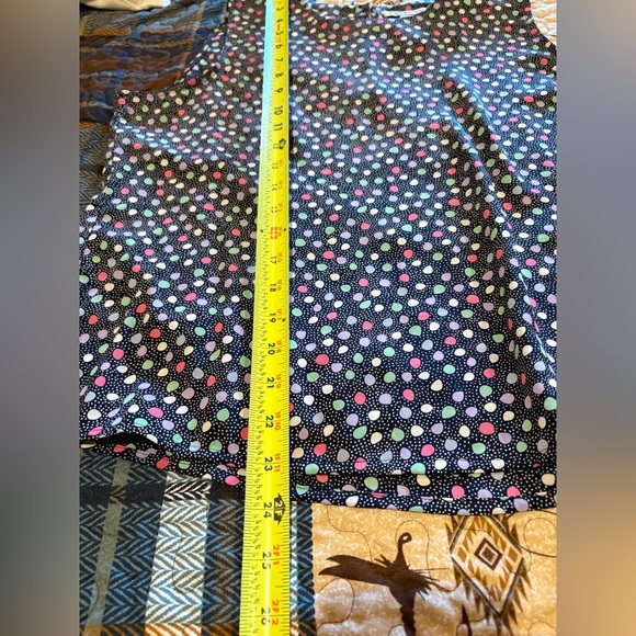 Notations Pastel Polka Dot Print
Sleeveless Top - Picture 7 of 9